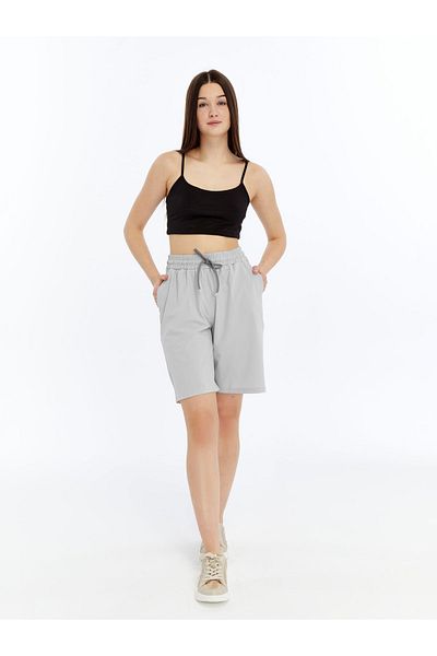 KRAVEN Women's Parachute Fabric Quick Dry Thin (Weaving) Sports Bermuda Shorts