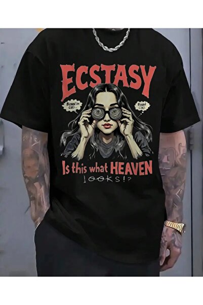 qubo sportswear & company qubo Unisex Oversize εμπριμέ βαμβακερό λαιμόκοψη κο...