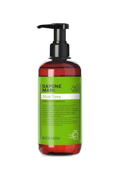 Bioearth Organic liquid soap with aloe, 500ml - Bioearth Family