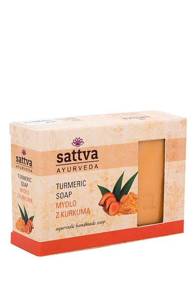 Sattva Ayurveda Glycerin and turmeric soap, 125gr - Sattva Ayurveda