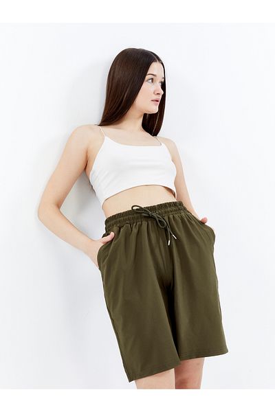 KRAVEN Pantaloni scurți sport subțiri (țesuți) din țesătură parașută pentru femei