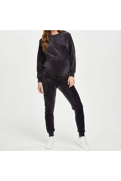 Flamour MATERNITY Soft Velvet Tracksuit