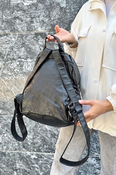 çantamgelsin Just Polo Original Imported Soft Leather a Quality Multi-Section Backpack
