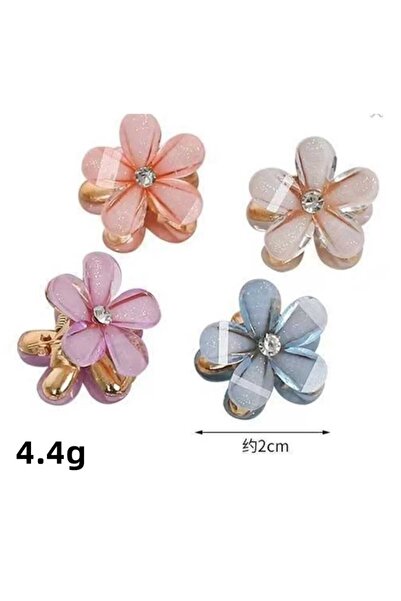 JHTshop Floral Stone Minimal Hairpin Buckle, Hairpin 2 Pieces
