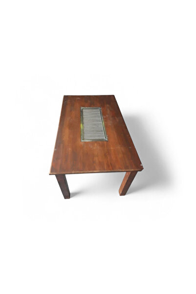 Kaan Coşkun Metal CHEF'S TABLE DELUXE - GÖMME IZGARALI PREMİUM BAHÇE MASASI