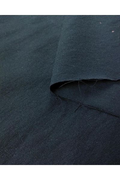 Kumaş Parça Longitudinal Flexible Gabardine in Black Color (Width 150 cm X Length 130 cm)