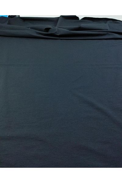 Kumaş Parça Longitudinal Stretchy Gabardine in Black Color (Width 150 cm X Length 140 cm)