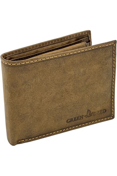 Micutz Men's Wallet Made of Genuine Leather with Soft Texture, Compatible with Bulletin, 12x10x3 cm
