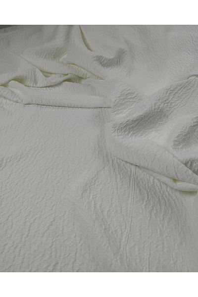 Kumaş Parça Jersey in White Color (Width 135 cm X Length 185 cm)
