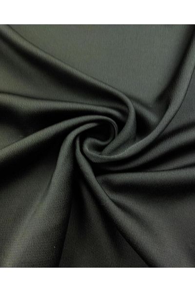 Kumaş Parça Thin Satin in Black Color (Width 150 cm X Length 210 cm)