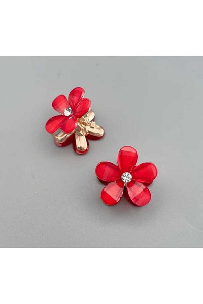 JHTshop Floral Stone Minimal Hairpin Buckle, Hairpin 2 Pieces