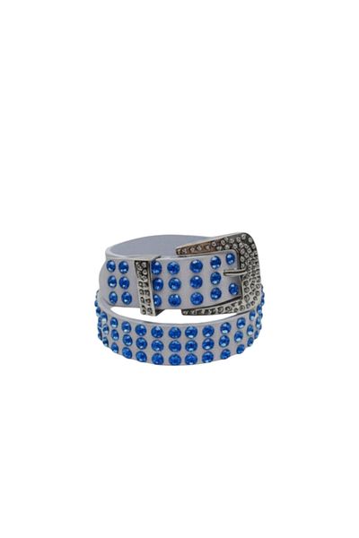 targay Full Shiny Stone Belt