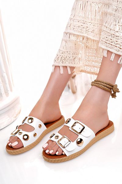Modafırsat Women's Daily Slippers Stylish Orthopedic Summer Home Beach Vacation Work Slippers