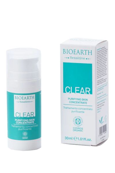 Bioearth Tratament intensiv cosuri si piele impura, 30ml - Clear Bioearth