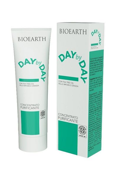 Bioearth Gel concentrat pentru ten impur si gras Day by Day Bioearth
