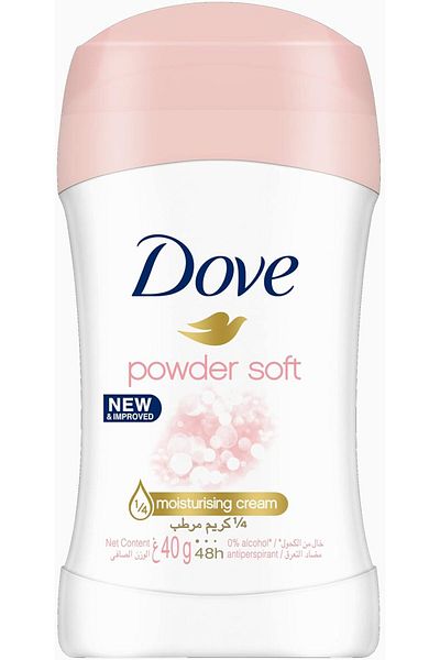 Dove Women's Deodorant Stick, Refreshing Protection Lasts 48 Hours, Alcohol-Free, 40 Grams