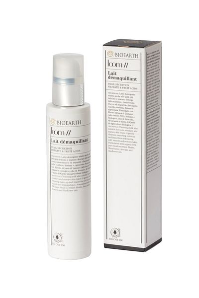 Bioearth Cleansing milk with snail extract, 200ml - Loom Bioearth