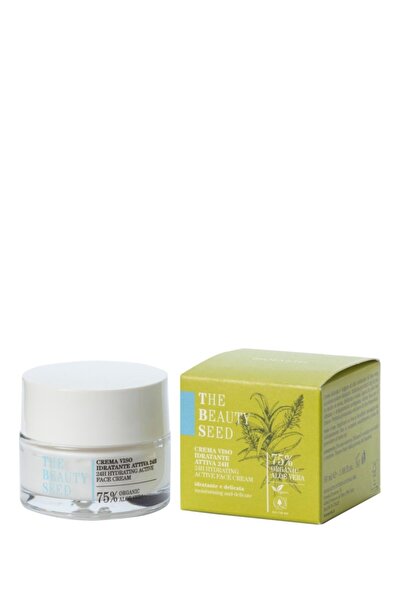 Bioearth Crema de fata hidratanta 24h, 50ml - The Beauty Seed Bioearth