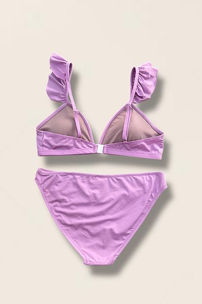 Nilmay mayo Women's Ruffle Bikini Set