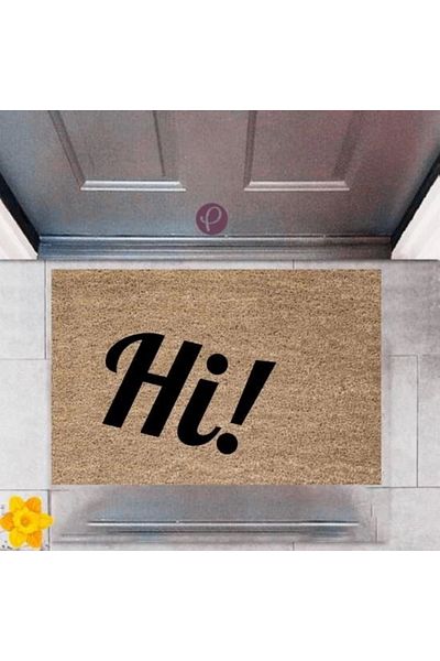 Mu Art Ahşap Bfs Door Mat Decorative Digital Printing Hi P-2511