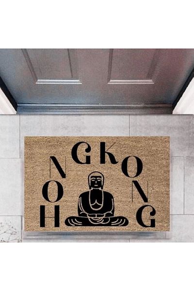 Mu Art Ahşap Bfs Door Mat Decorative Digital Printing Citiesp-2740