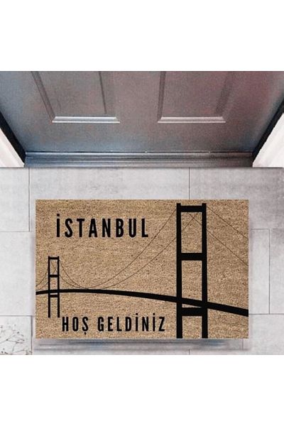 Mu Art Ahşap Bfs Door Mat Decorative Digital Printing Citiesp-2712
