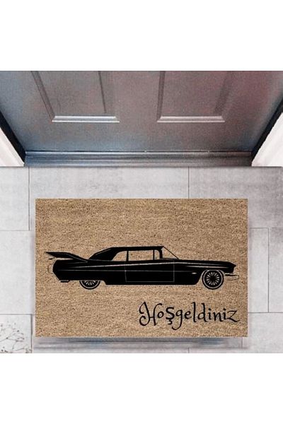 Mu Art Ahşap Bfs Door Mat Decorative Digital Printing Cars P-2705