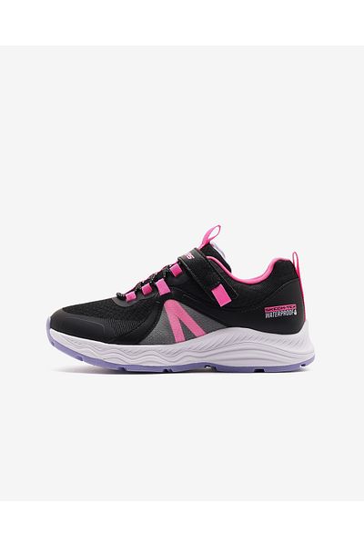 SKECHERS Adventure Bli̇tz Big Girl's Black Sports Shoes 303406L Bkhp