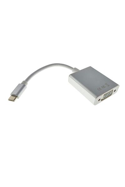 OEM Cablu convertor cu adaptor de la USB 3.1 tip C tata la port VGA mama, rezolutie Full HD 1080p