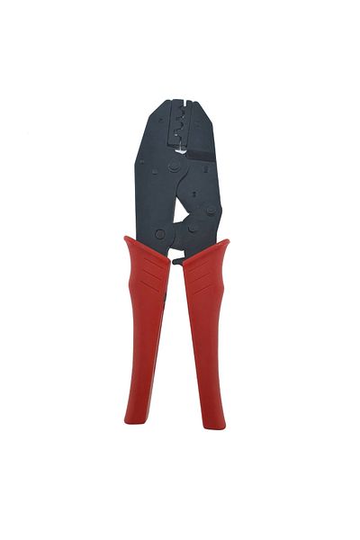 OEM Computer-PC pin crimping pliers, WX-03B, Atx-Dupont-Molex, black-red