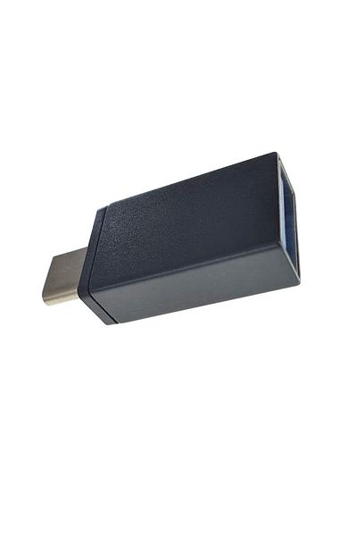 Gembird Adaptor USB 3.0 mama, Cablexpert 09545, la USB tip C tata, 32x16x8mm, negru