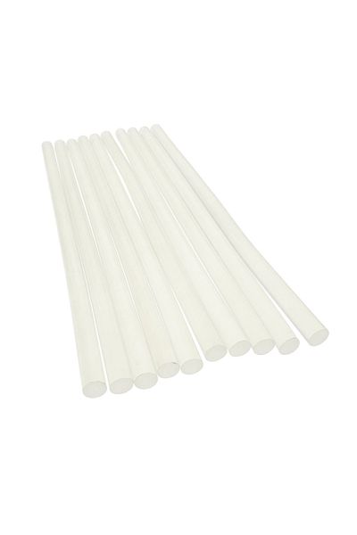 OEM Set of 10 silicone bars 11mm diameter x 270mm length, 23g, for glue gun