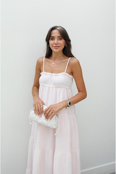 Havoş Light Pink Harney Muslin Dress