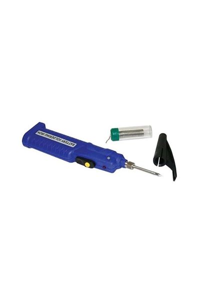 OEM Soldering iron ZD20D-BL, powered by 3xAA batteries, 4.5V, power 8W, blue