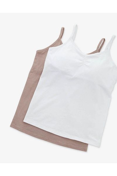 Nayomi Dream Cotton Strap Vest