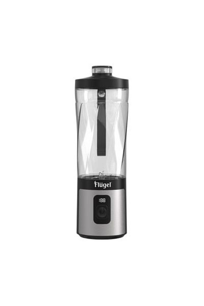 Flugel Flügel Portable Blender 600ML – Ice Crusher, Type-C Fast Charge, Leak-Proof, Black