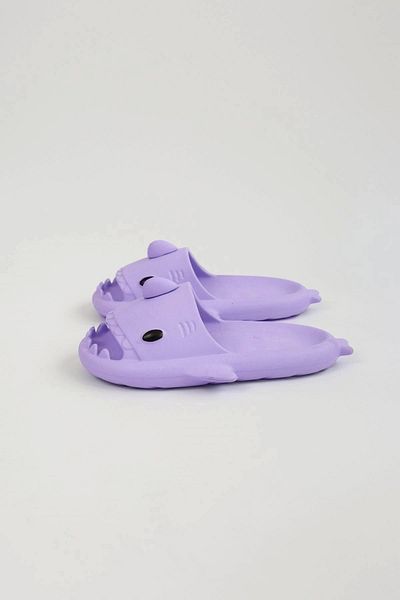 UGETTA Wg500 Shark Purple Unisex Full Orthopedic Slippers Shark Slides