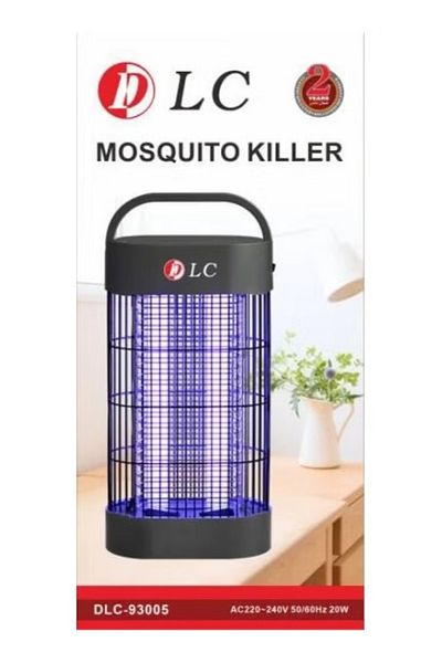 DLC Powerful UV Mosquito Killer Lamp – Silent, Non-Toxic Insect Trap for Home, Bedroom & Office Use
