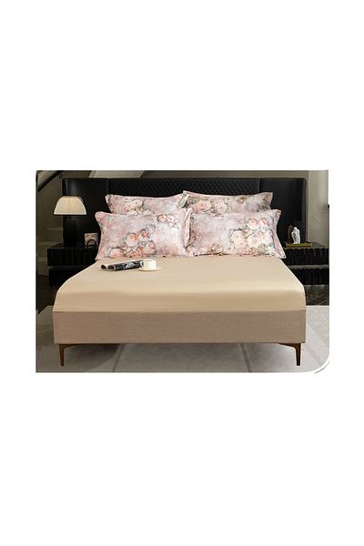 CHIRASO CHIRASO Bedding Set, SATIN Premium, ELASTIC Sheet 180x200, Duvet Sheet 200x230, 4 Pillowcases