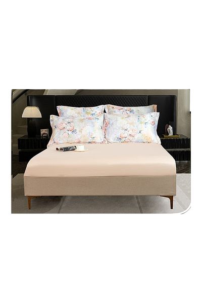 CHIRASO CHIRASO Bedding Set, SATIN Premium, ELASTIC Sheet 180x200, Duvet Sheet 200x230, 4 Pillowcases