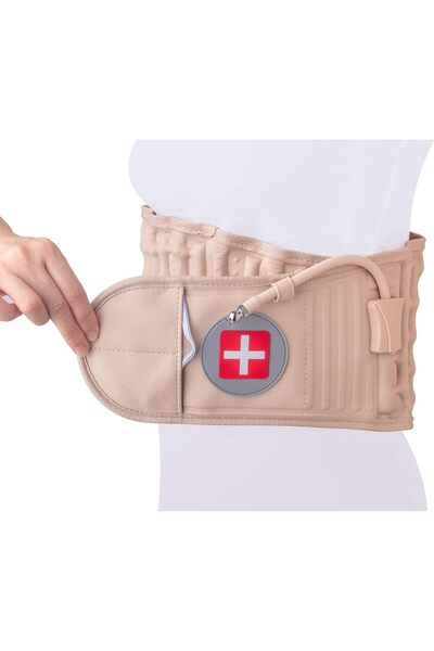 Bonjour Physical Decompression Back Belt, Lower Back Pain Relief, Lumbar Support, Spinal Air Traction Belt