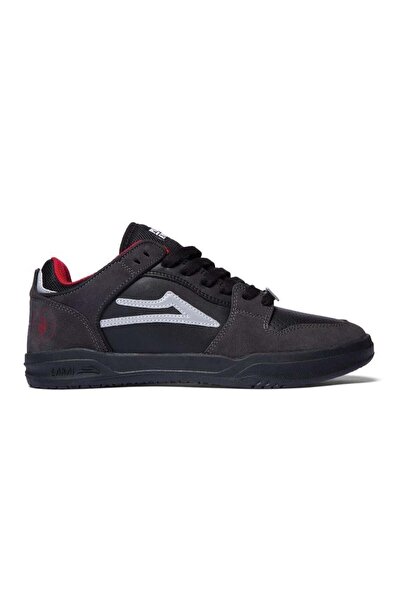 Lakai Telford Low - Public Enemy Black Charcoal Suede