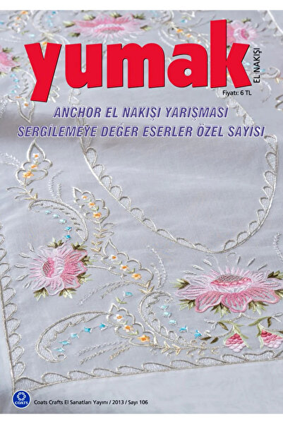 Tuva Yayıncılık Yumak Nakış Dergi 2017 Sayı 106