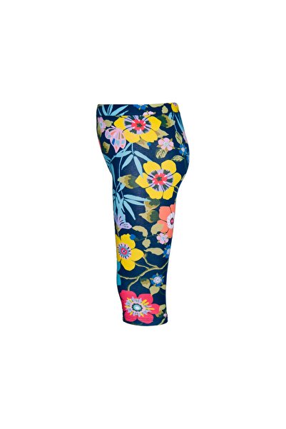 LOVETTI Macro Farm House Girl's Patterned Knee Length Leggings Capri