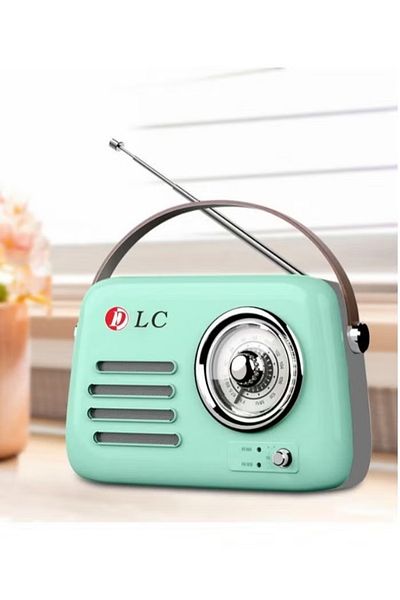 DLC Modern Digital Radio – Portable, FM/AM, Bluetooth, USB & AUX Support with Clear Sound