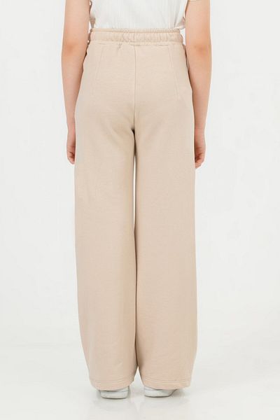 Dmb Elastic Waist Wide Leg Relaxed Fit Girls School Tracksuit Pants