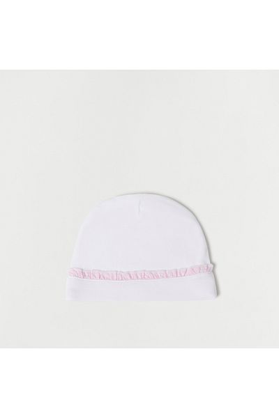 giggles Solid Cap with Frill Detail