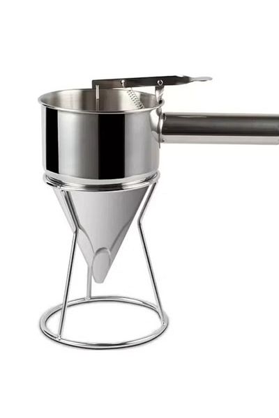 DLC Piston Funnel Stainless Steel Baking and Candy Funnel Cooking Tools
