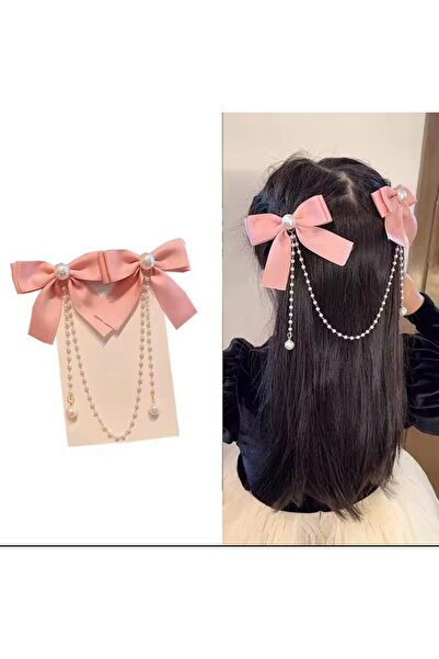 Shiklik MODA Ženska kopča modela sa satenskom mašnom od bisernog satena