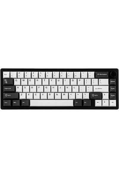 Epomaker لوحة مفاتيح ميكانيكية لاسلكية Galaxy65 QMK/VIA، مصنوعة من الألومنيوم المؤكسد مع خاصية التقاط الكرة